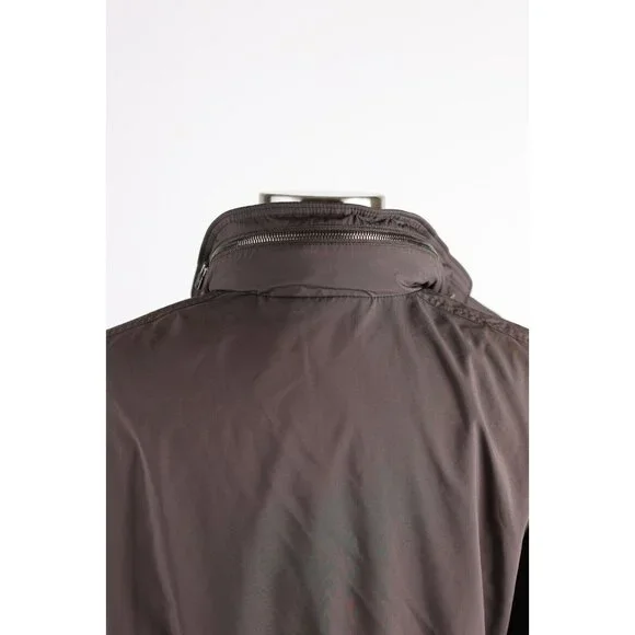 Loro Piana Cashmere Lined Women’s Traveller Parka Jacket SZ 46 Brown